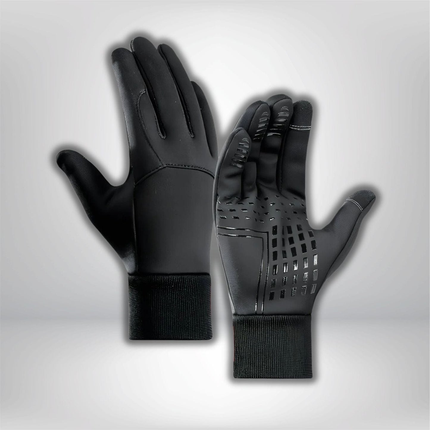 Gants chauds randonnée Noir / M