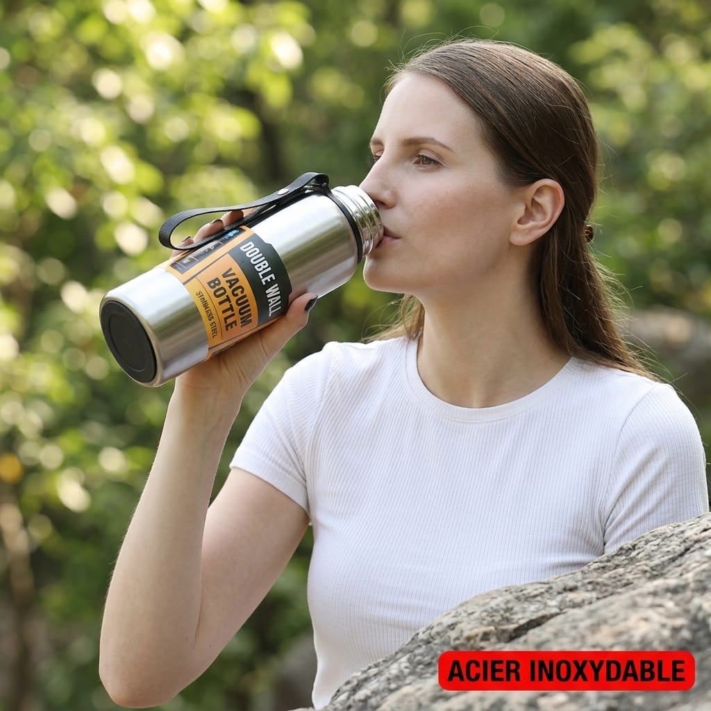 Gourde Isotherme Grande Contenance