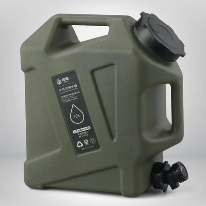 Jerrican Eau Camping Vert militaire-12L