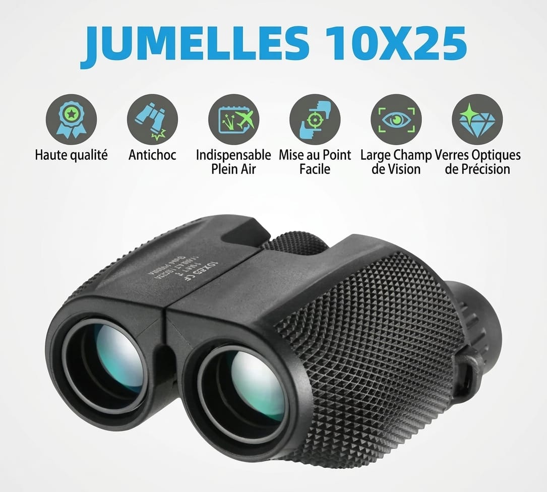 jumelle monoculaire puissante NOIR