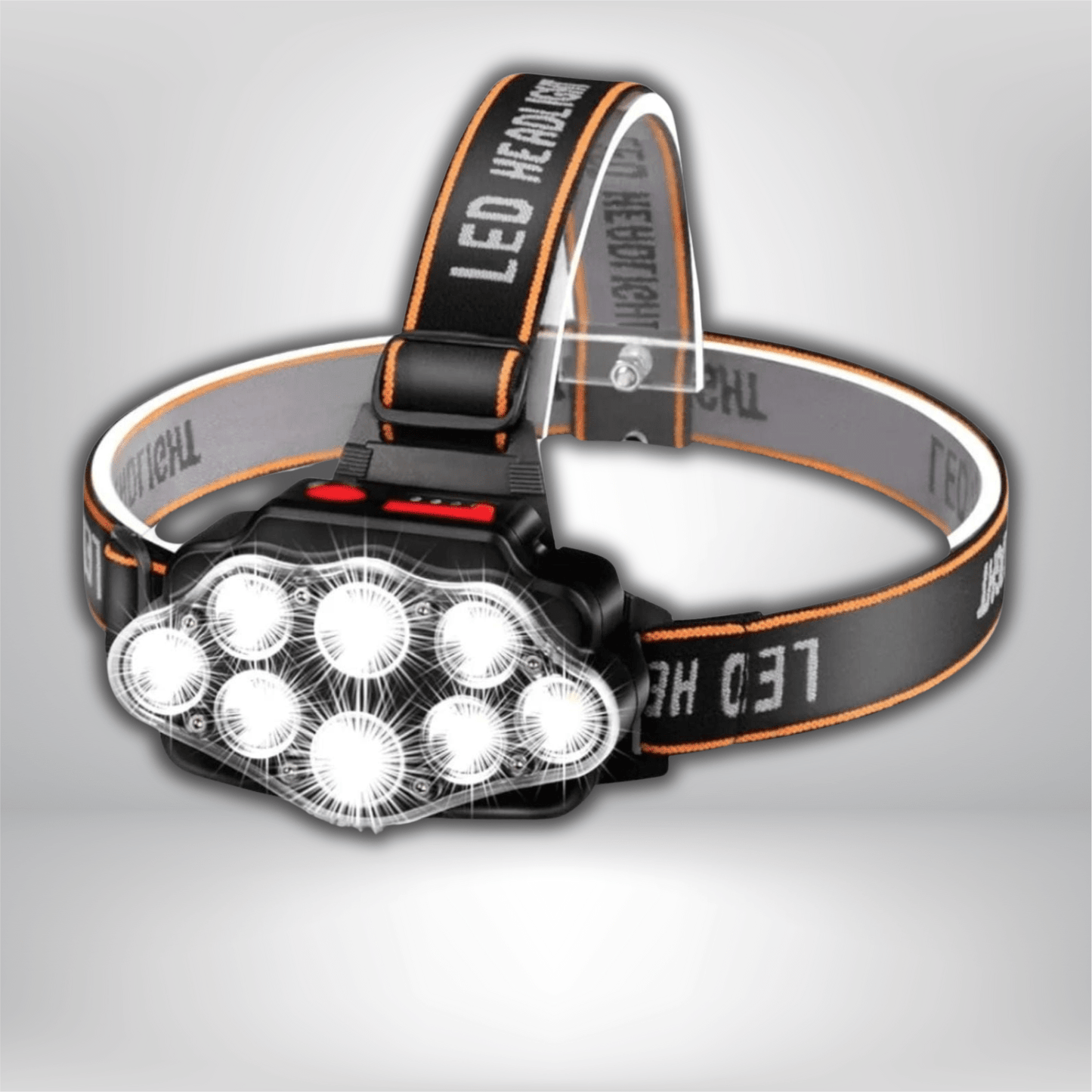 Lampe Frontale LED Rechargeable, Orientable, Câble USB Inclus, 5 Modes Lampe Frontale LED Rechargeable, Orientable, Câble USB Inclus, 5 Modes