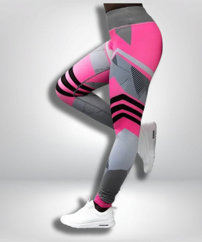 legging chaud randonnée femme Rouge / L