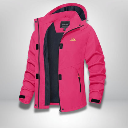 manteau randonnée femme Rose Rouge / CN S (US XS)