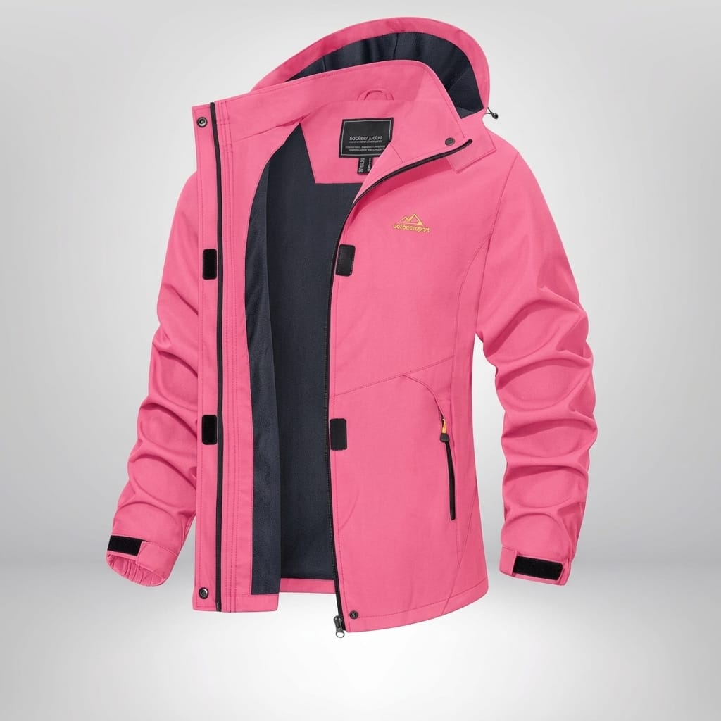 manteau randonnée femme Rose Rouge / CN S (US XS)