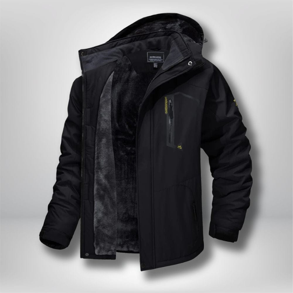 manteau randonnée homme Noir / EU S