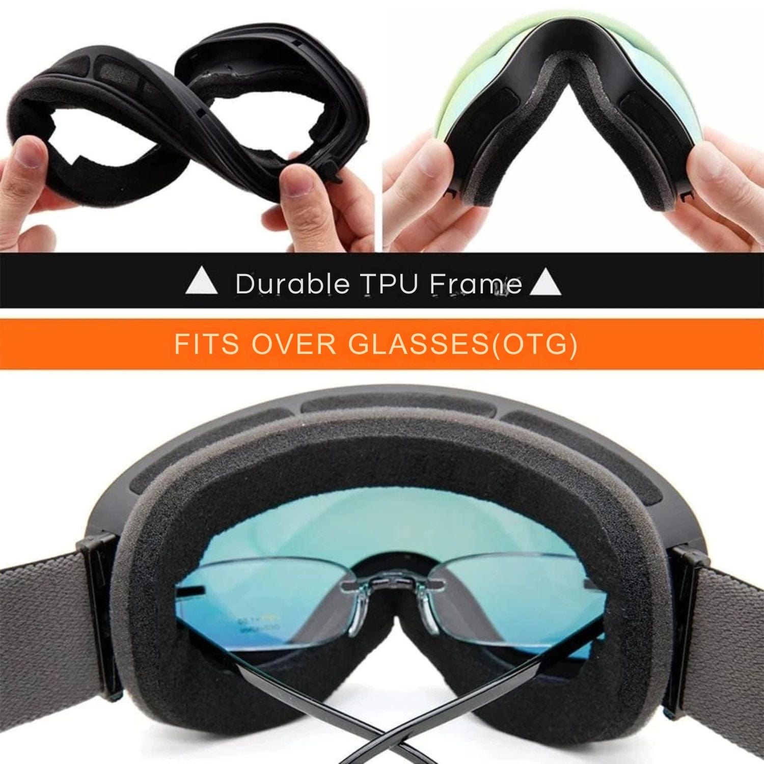 Masque de Ski interchangeable