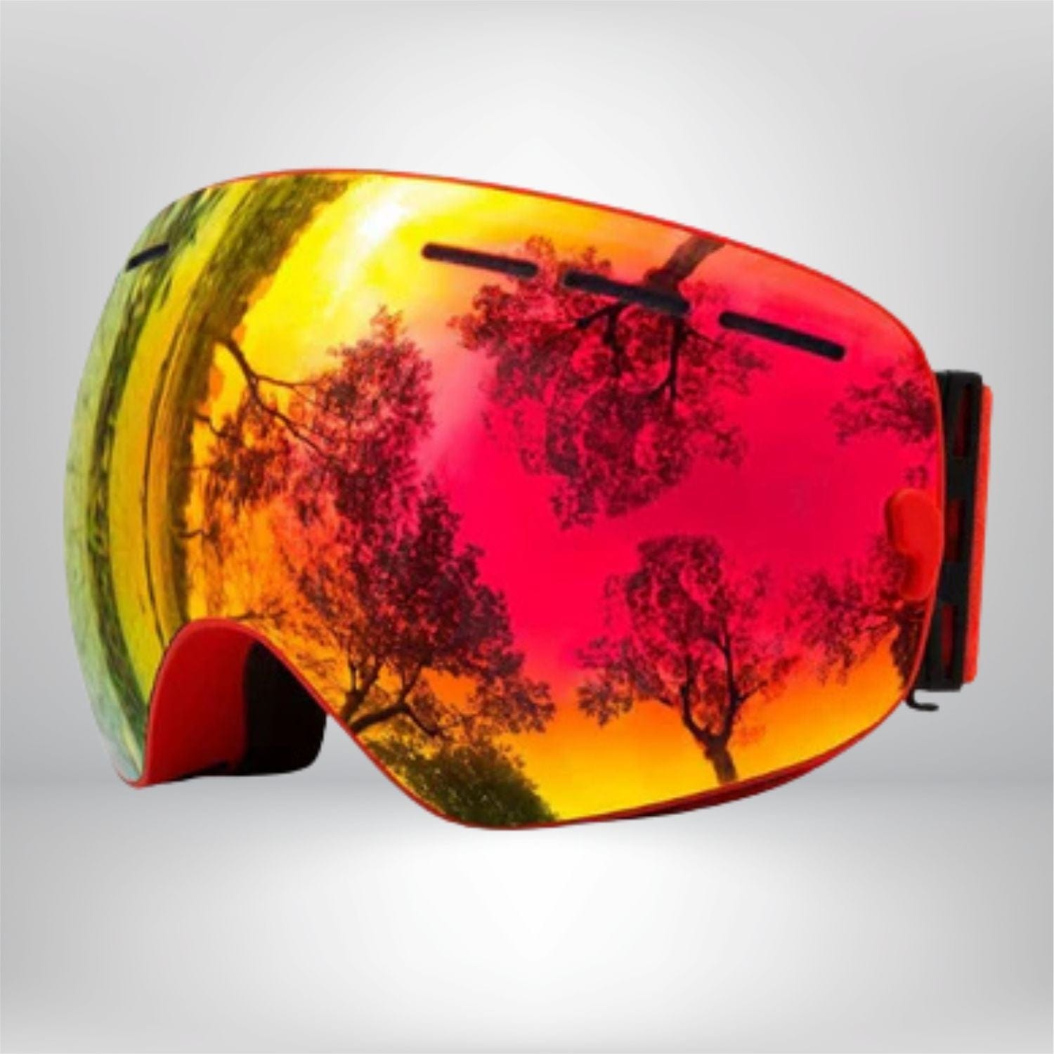 Masque de Ski interchangeable Rouge