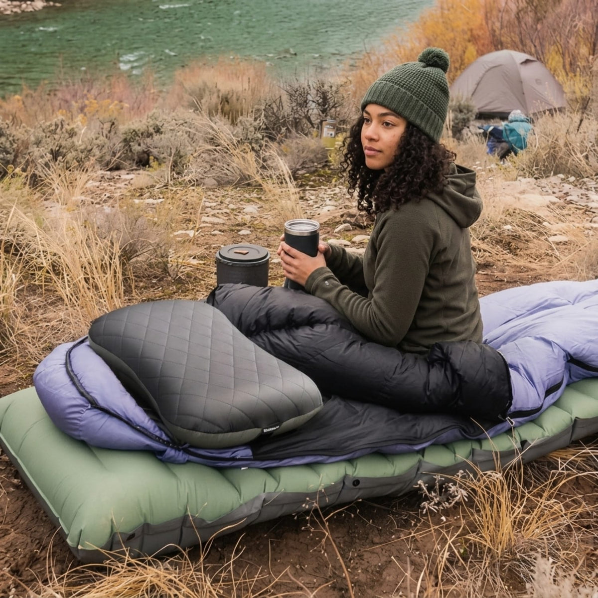 Matelas Camping Gonflable Confortable