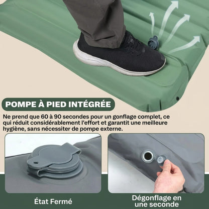 Matelas Camping Gonflable Confortable