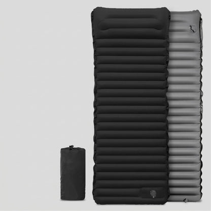 Matelas Camping Gonflable Confortable Noir