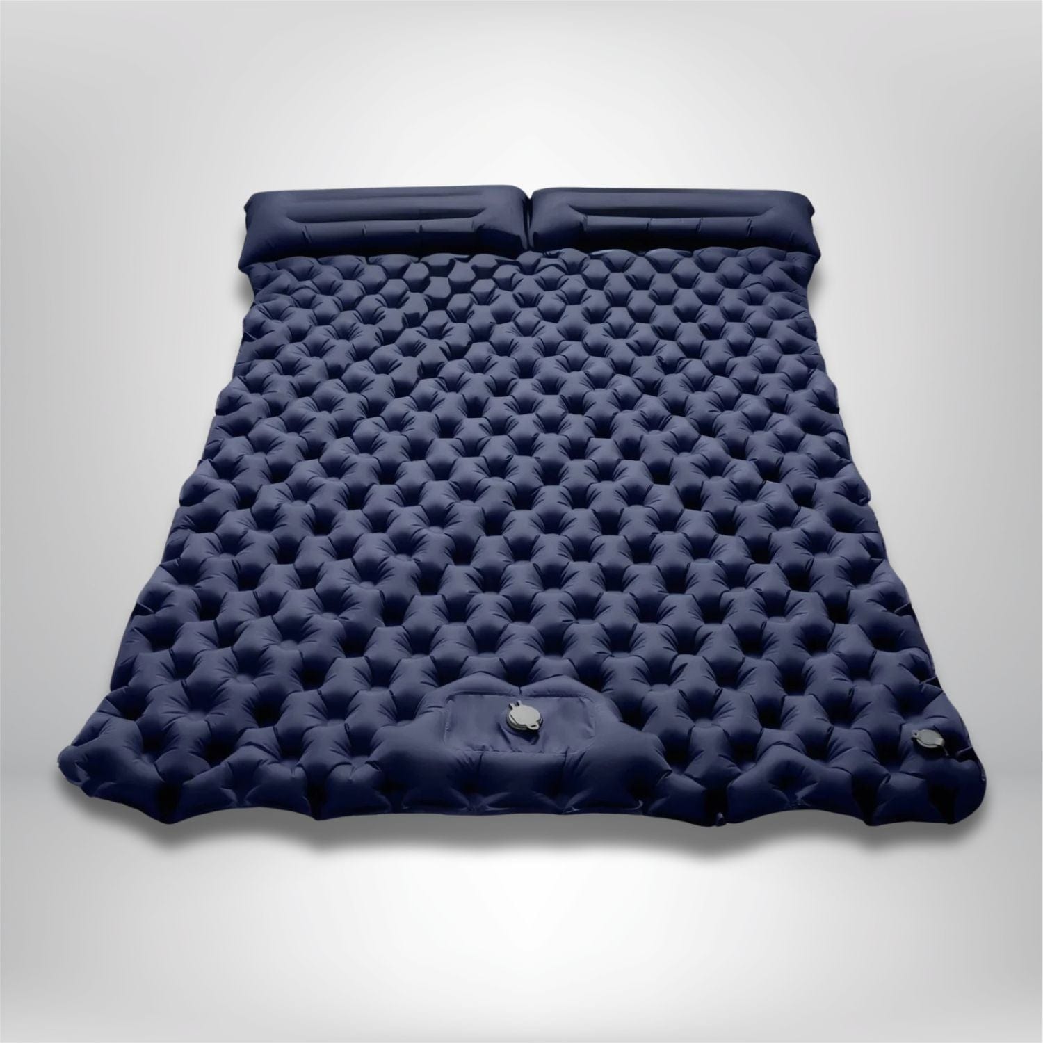 Matelas gonflable camping 2 personnes Bleu Marine