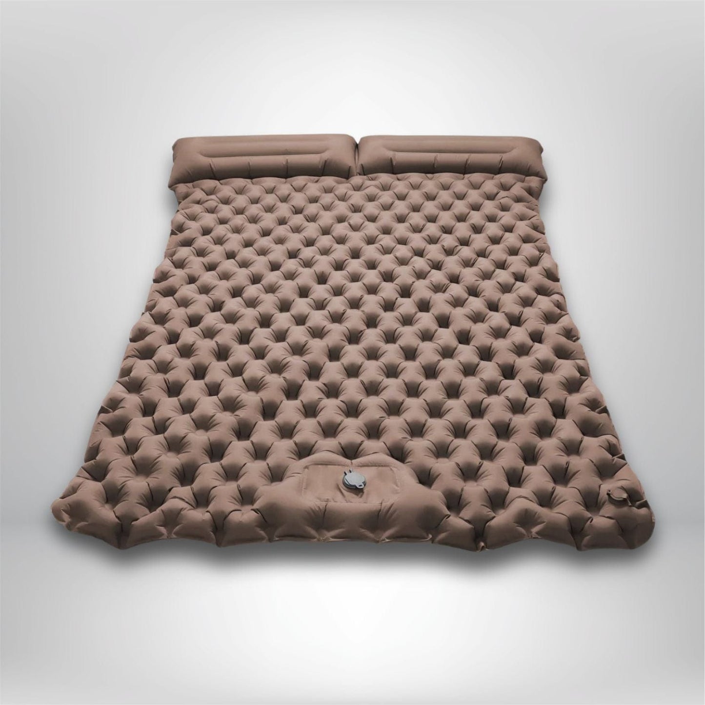 Matelas gonflable camping 2 personnes Vert