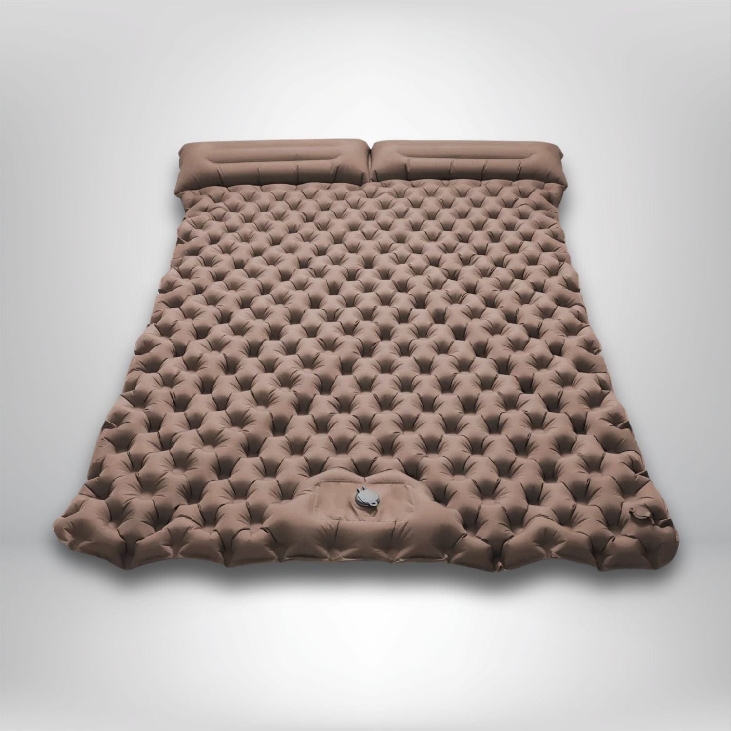 Matelas gonflable camping 2 personnes Vert