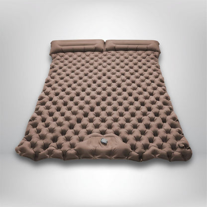 Matelas gonflable camping 2 personnes Vert