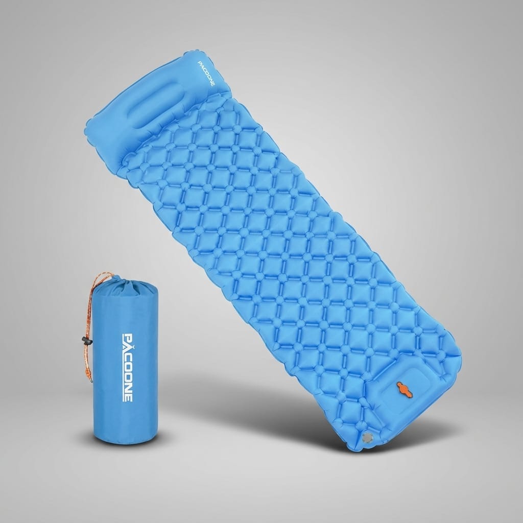 matelas gonflable pour randonnée Bleu