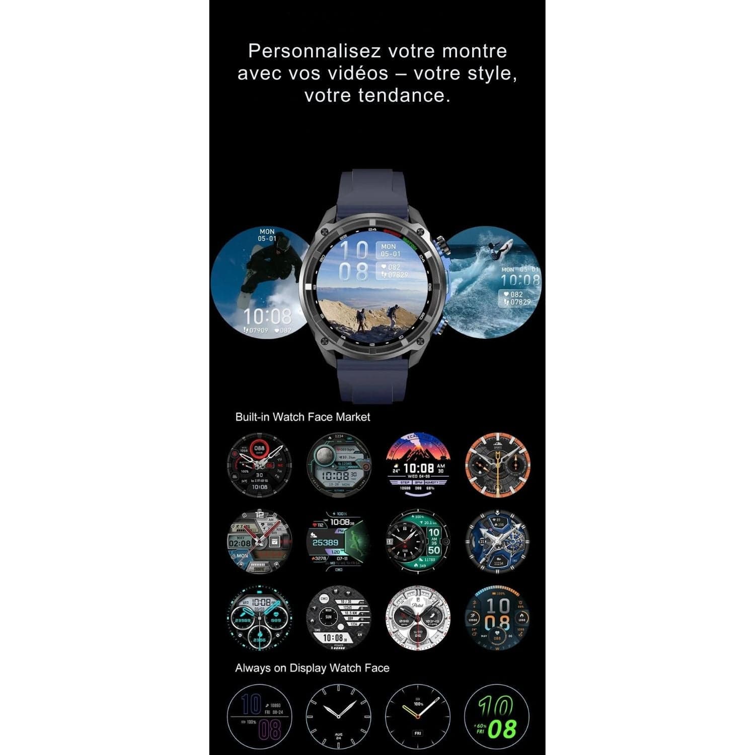 meilleur montre gps avec cartographie