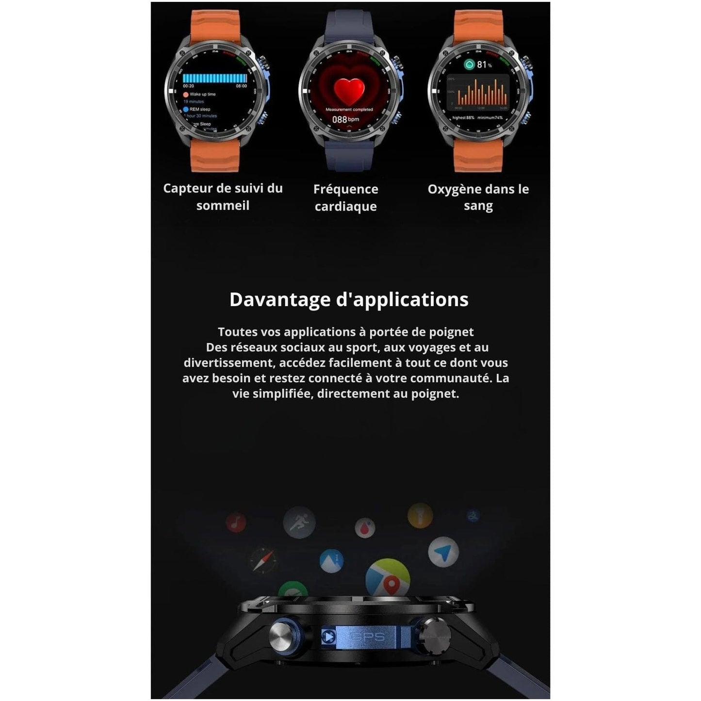 meilleur montre gps avec cartographie