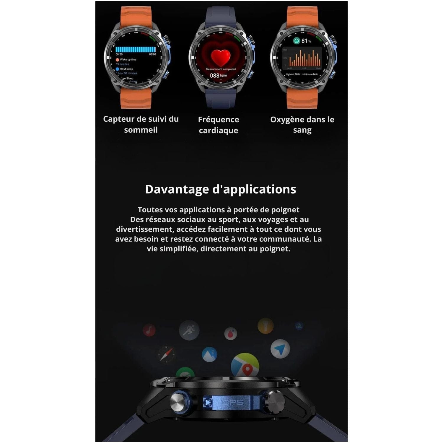 meilleur montre gps avec cartographie