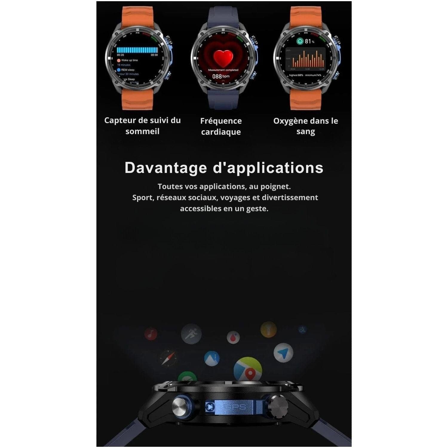 meilleur montre gps avec cartographie