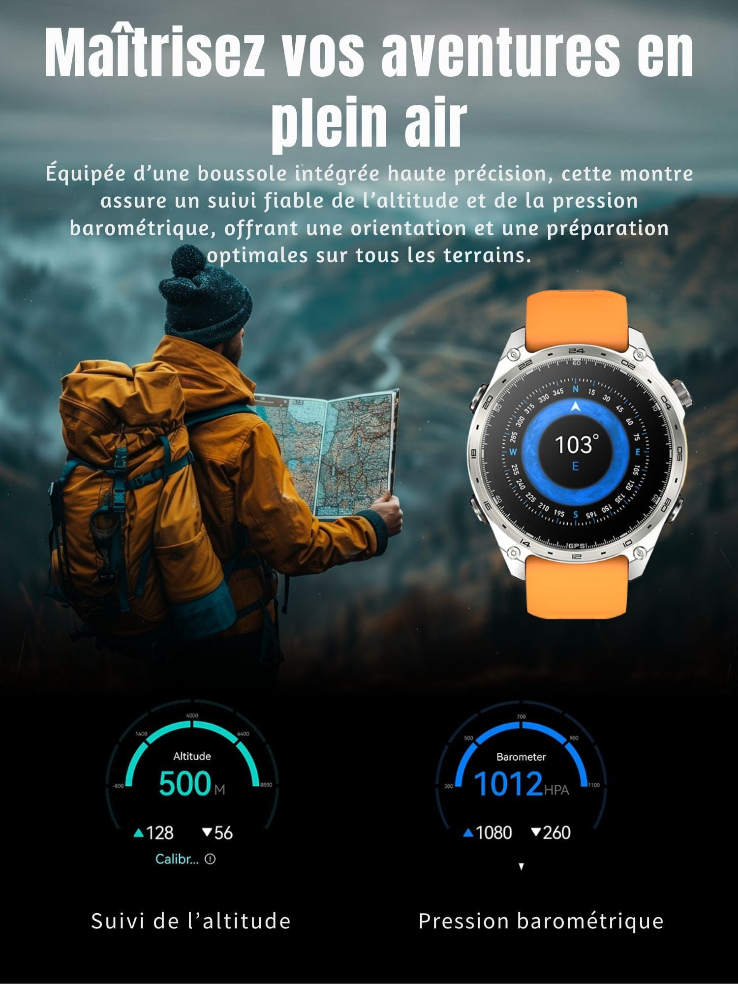 meilleur montre gps avec cartographie