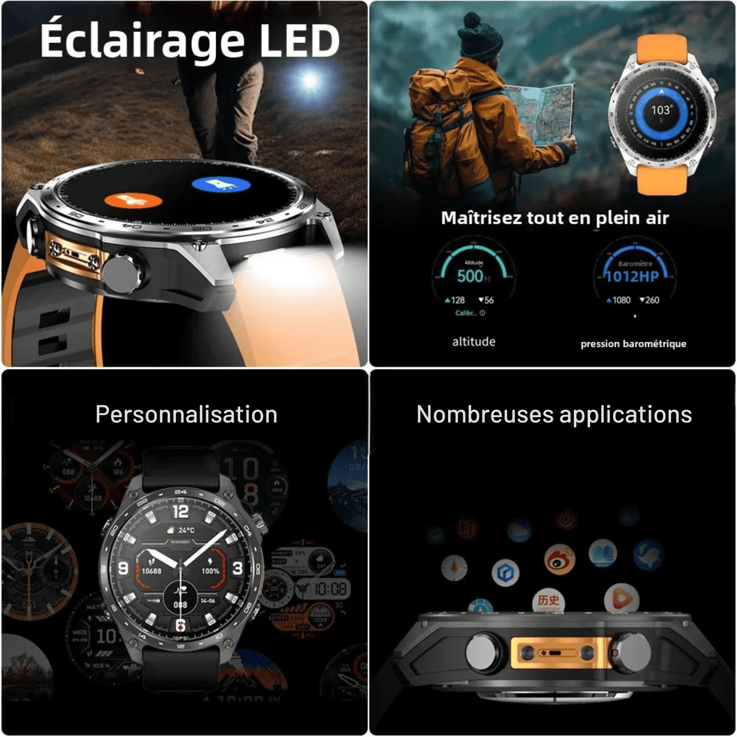 meilleur montre gps avec cartographie