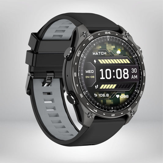 meilleur montre gps avec cartographie Silicone Noir