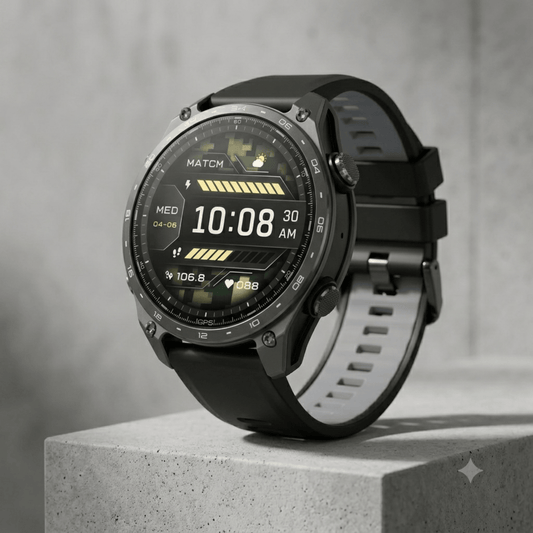 meilleur montre gps avec cartographie Silicone Noir