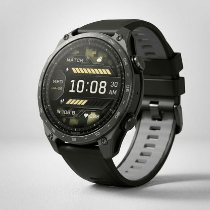 meilleur montre gps avec cartographie Silicone Noir