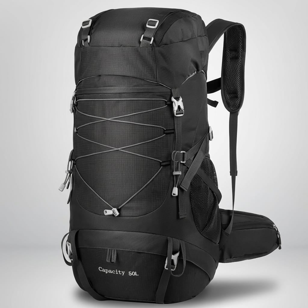 meilleur sac de randonnée 50l Noir / 50L