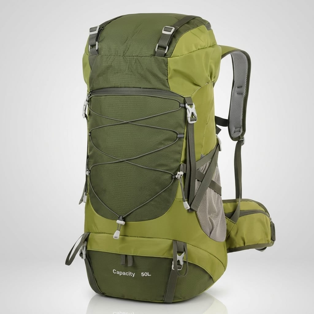 meilleur sac de randonnée 50l Vert militaire / 50L