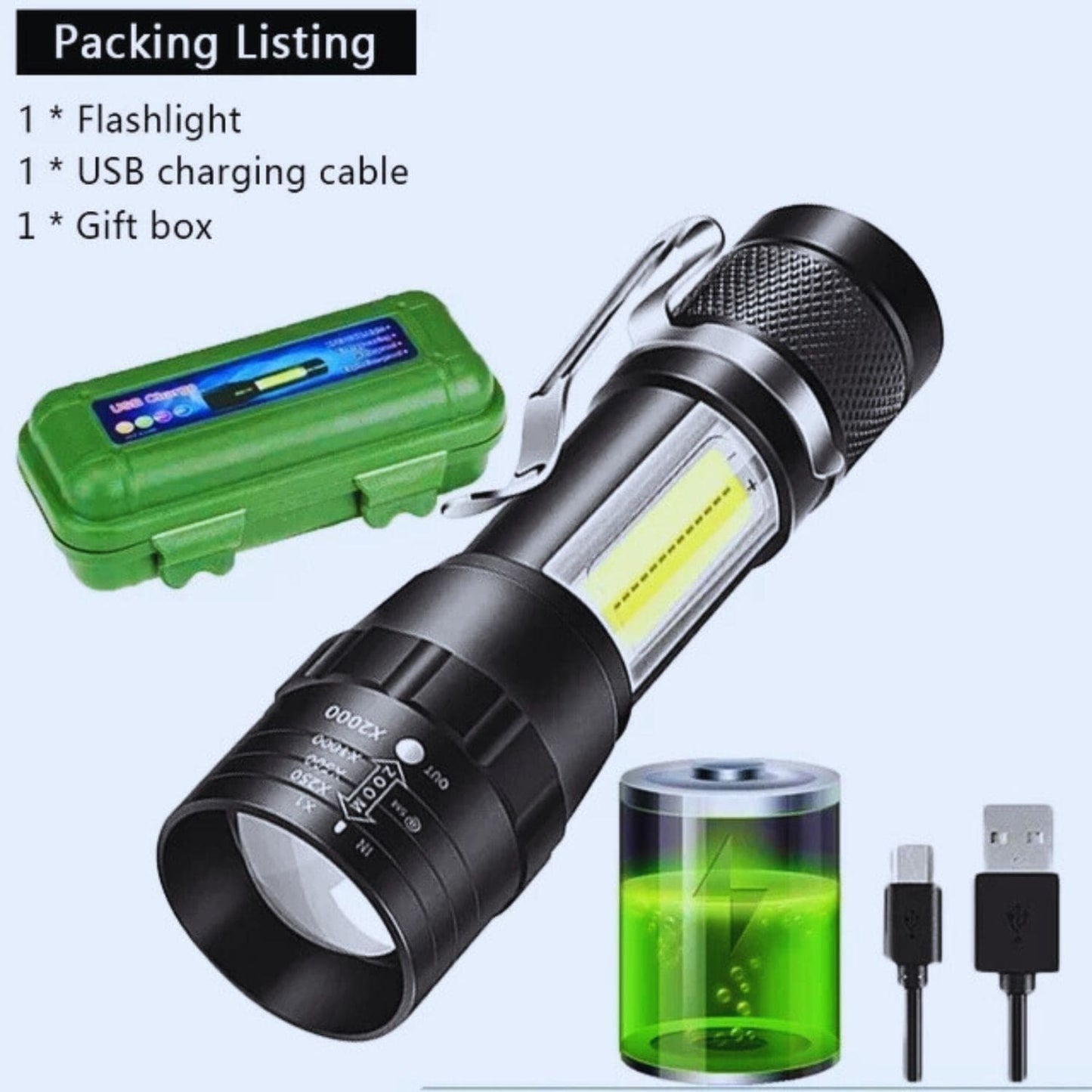 mini lampe torche puissante