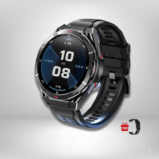 montre connectée pour randonnée Silicone Noir