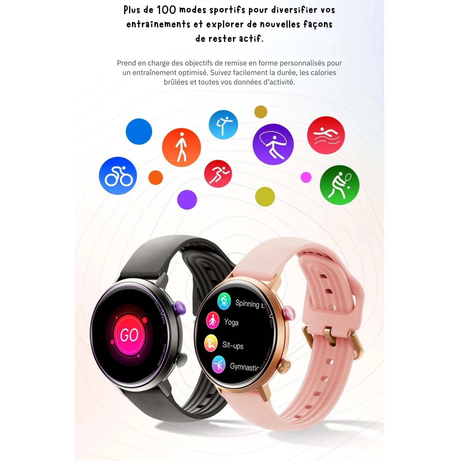 montre connectée randonnée femme