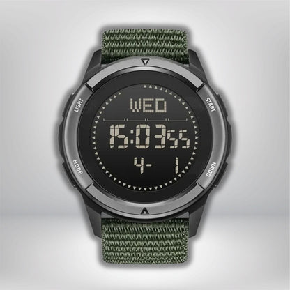 Montre digitale homme randonnée Vert