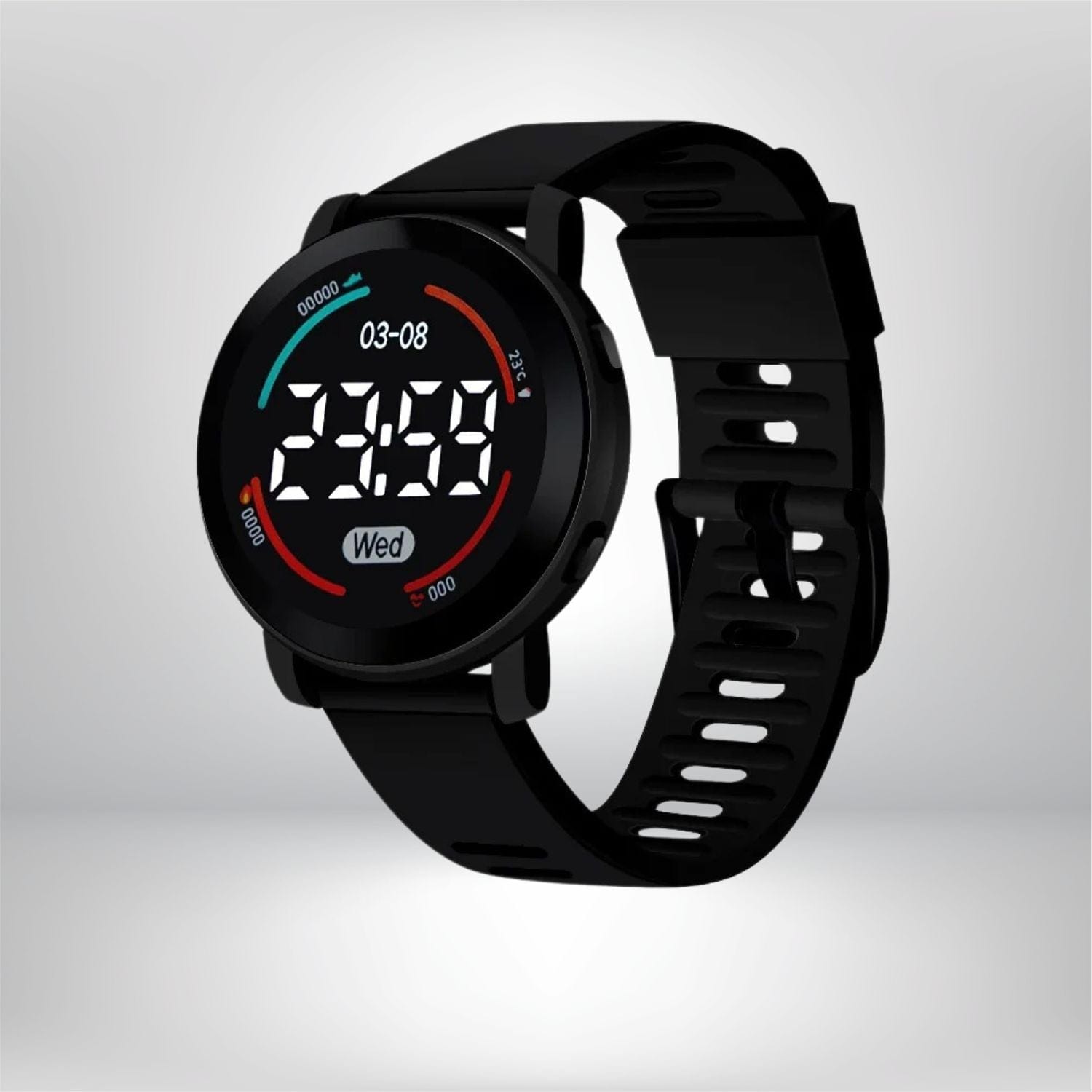 Montre enfant sport Noir