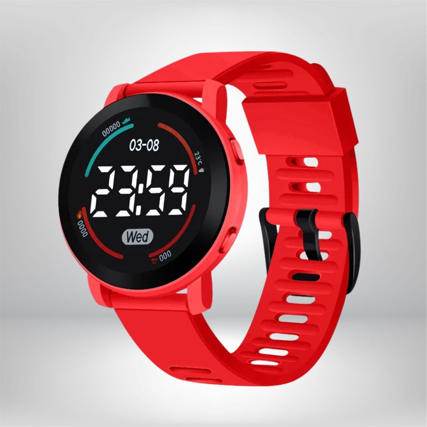 Montre enfant sport Rouge