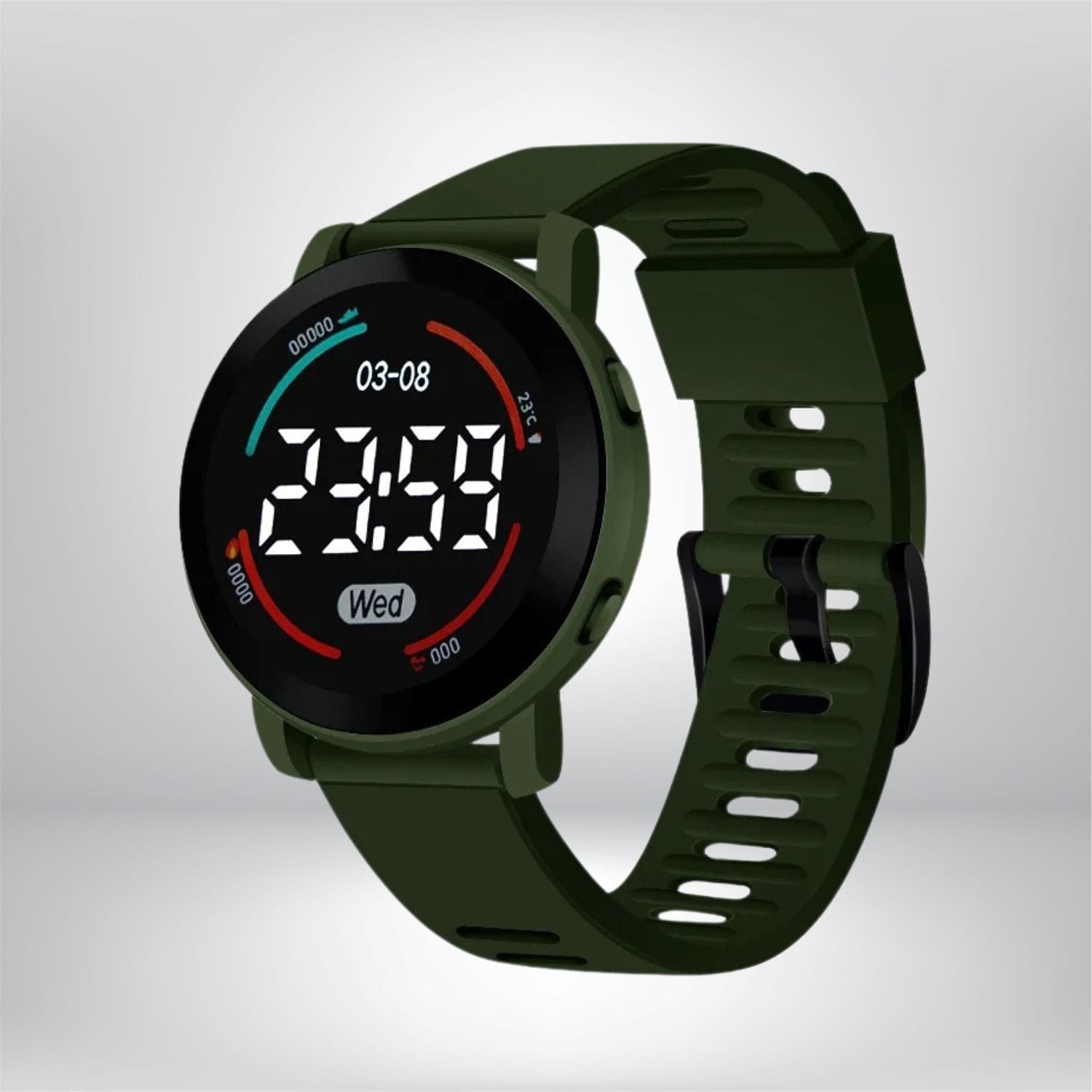 Montre enfant sport Vert