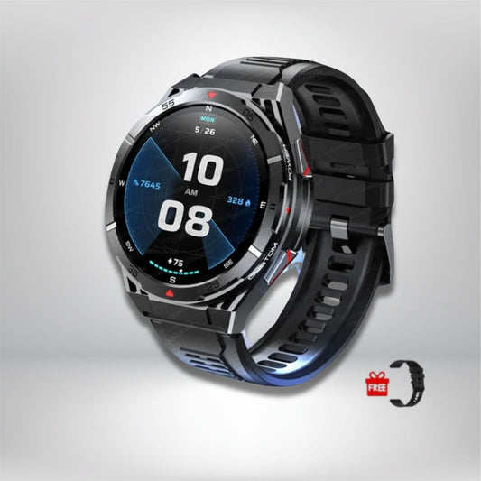 montre gps avec cartographie Silicone-NOIR