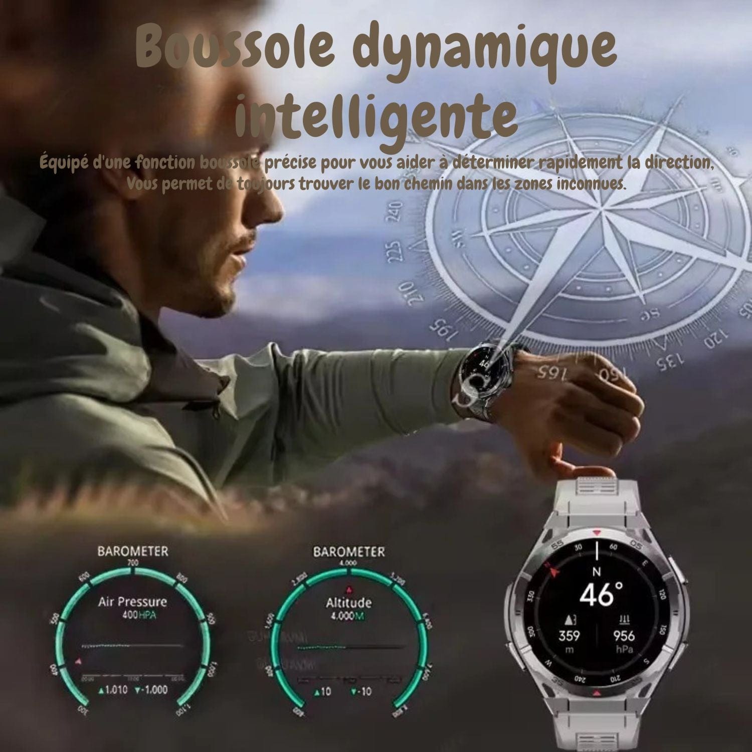 montre gps randonnée