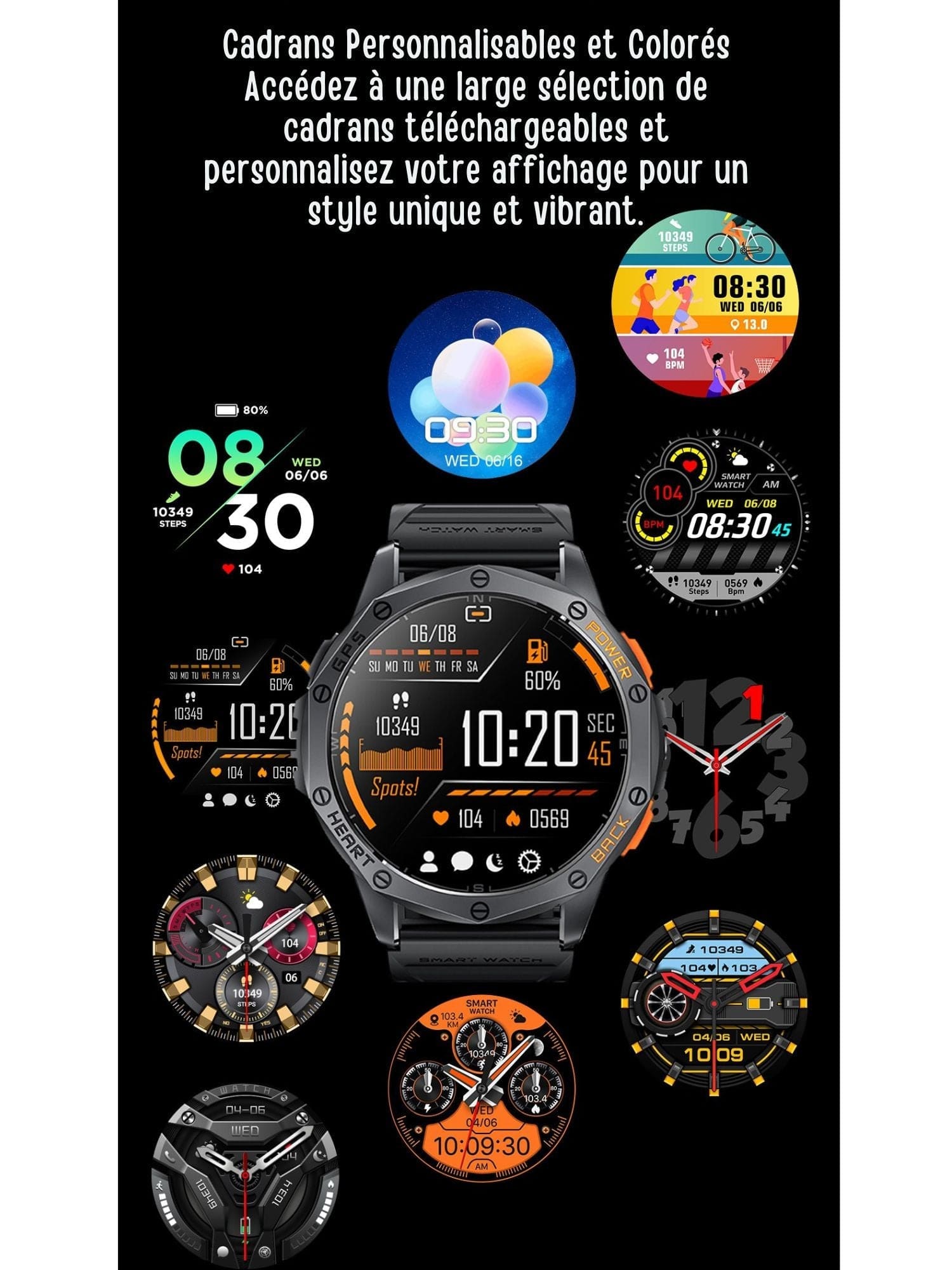 montre gps randonnée avec cartographie