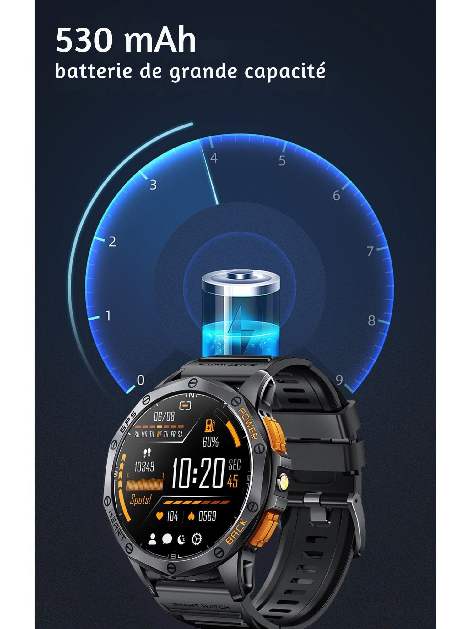 montre gps randonnée avec cartographie