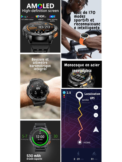 montre gps randonnée avec cartographie