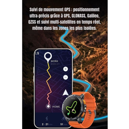 montre gps randonnée avec cartographie