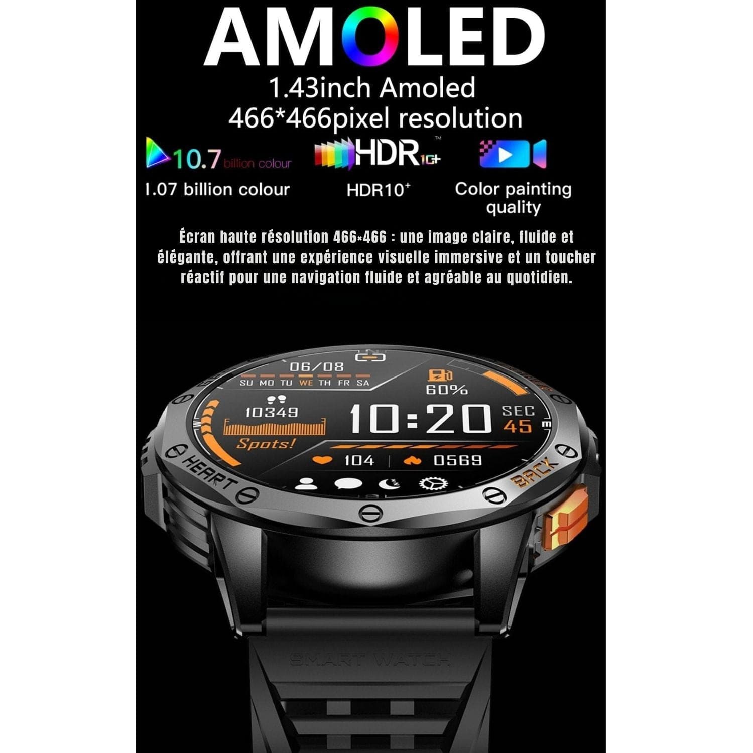 montre gps randonnée avec cartographie