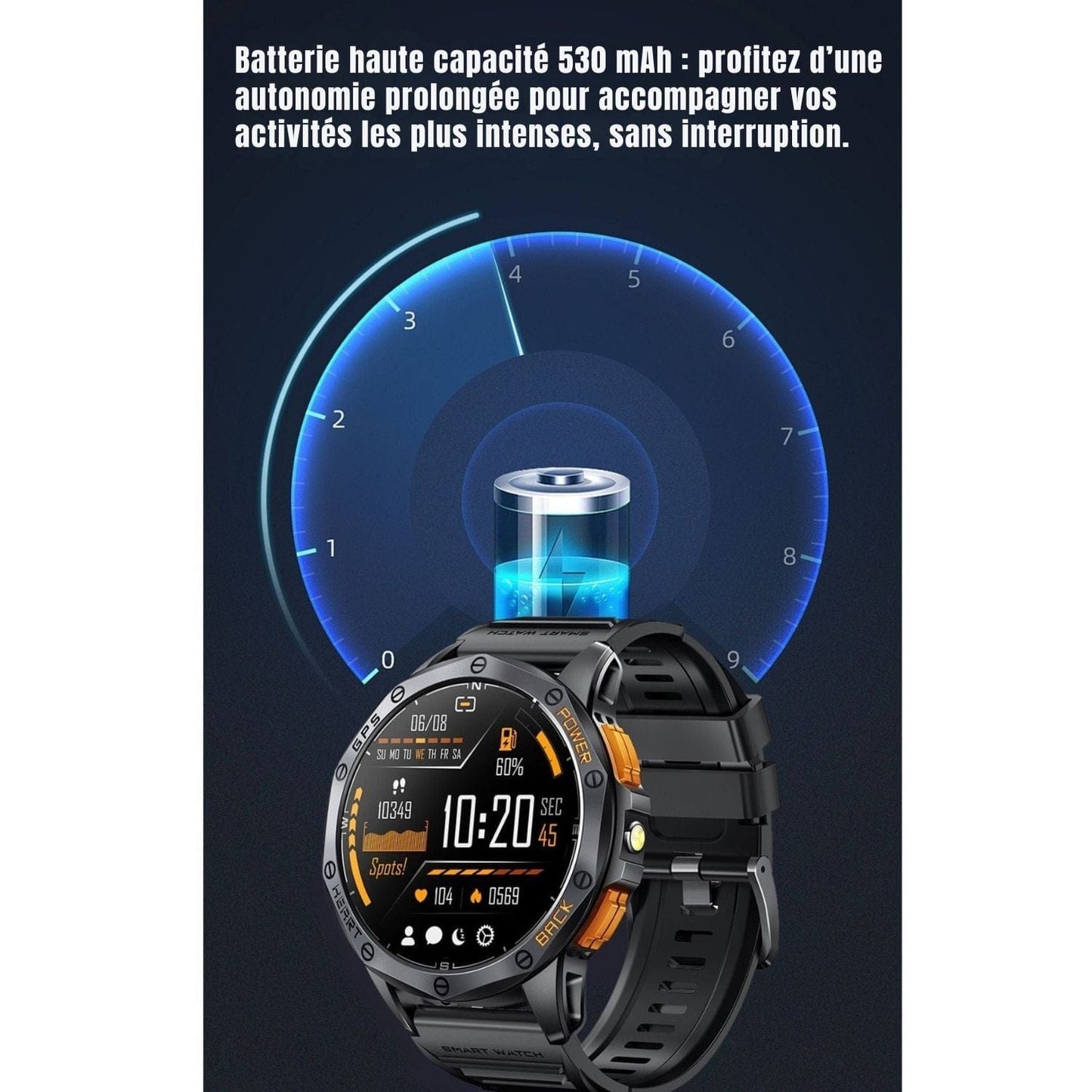 montre gps randonnée avec cartographie