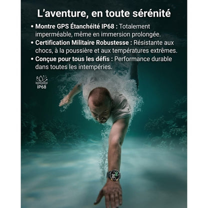 montre gps randonnée avec cartographie