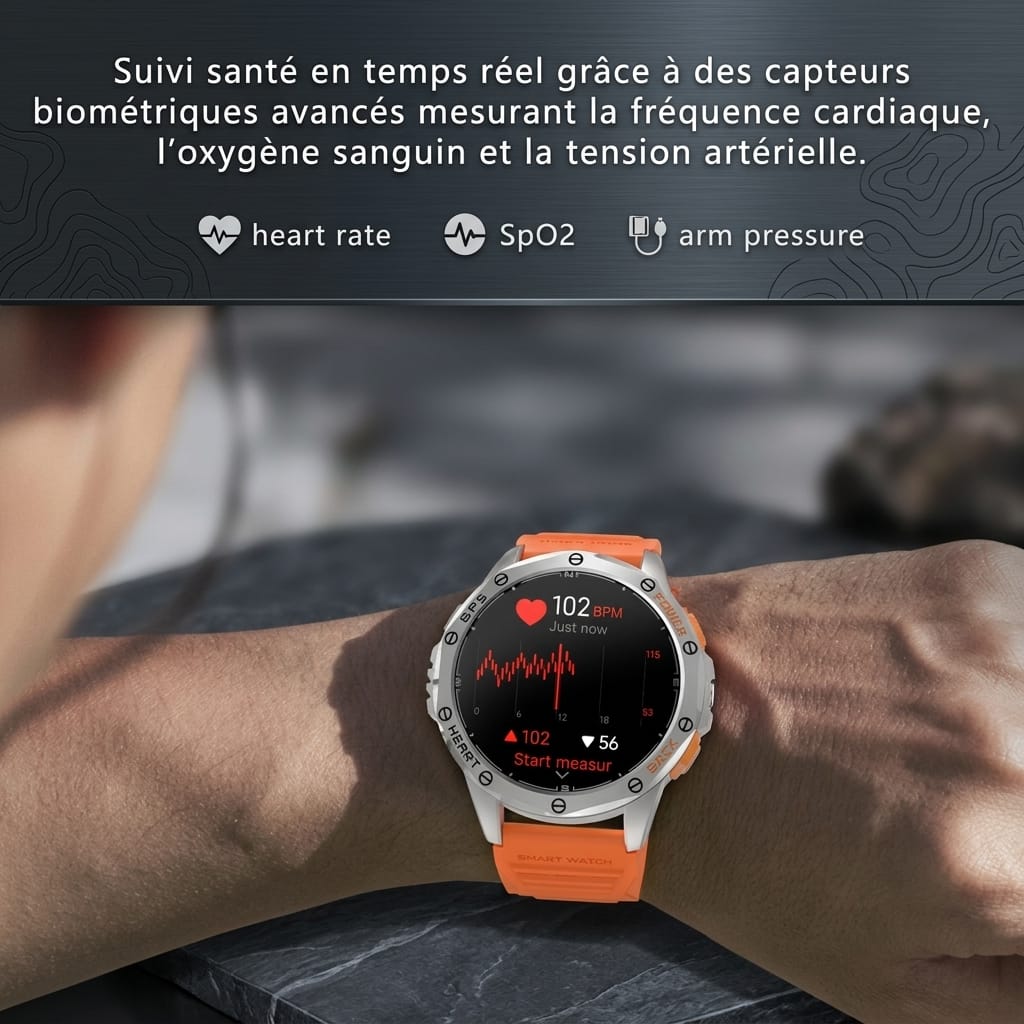 montre gps randonnée avec cartographie