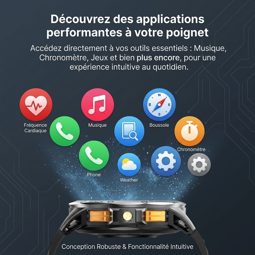 montre gps randonnée avec cartographie