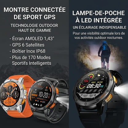 montre gps randonnée avec cartographie