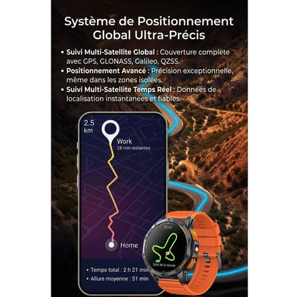 montre gps randonnée avec cartographie